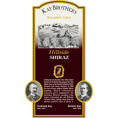 Kay Brothers Hillside Shiraz 2005 (6x75cl)
