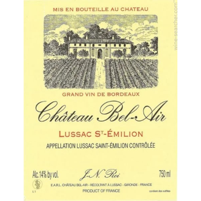 Bel Air (Lussac Saint Emilion) 1983 (12x75cl)