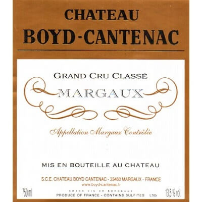 Boyd-Cantenac 2022 (12x37.5cl)