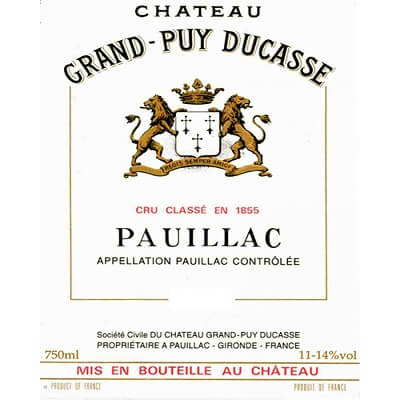 Grand-Puy Ducasse 2023 (3x150cl)