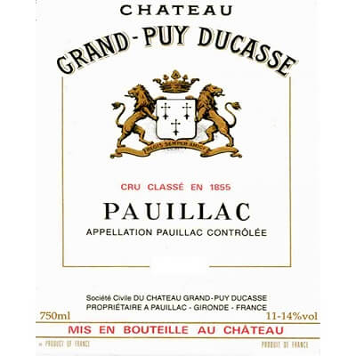 Grand-Puy Ducasse 2022 (3x150cl)