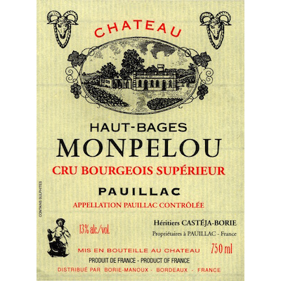 Haut-Bages Monpelou 2022 (12x75cl)