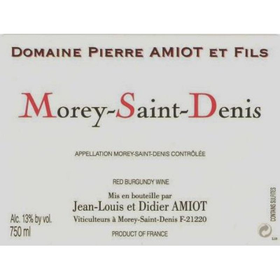 Pierre Amiot Morey-Saint-Denis Rouge 2019 (6x75cl)