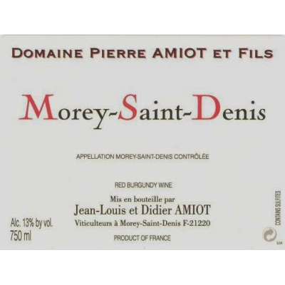 Pierre Amiot Morey-Saint-Denis Rouge 2019 (6x150cl)
