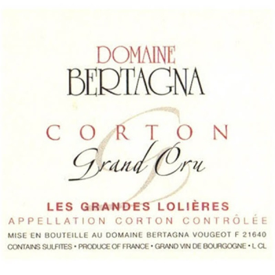 Bertagna Corton Grand Cru Les Grandes Lolieres 2022 (6x75cl)