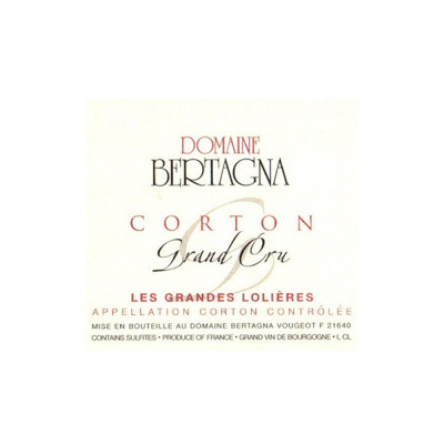 Bertagna Corton Grand Cru Les Grandes Lolieres 2014 (6x75cl)