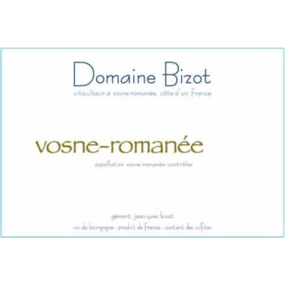 Bizot Vosne-Romanee 2014 (1x75cl)