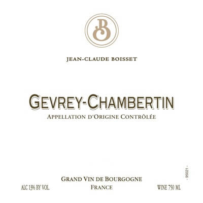 Jean-Claude Boisset Gevrey-Chambertin 2022 (6x75cl)