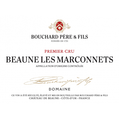 Bouchard Pere & Fils Beaune 1er Cru Les Marconnets 2021 (6x75cl)