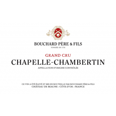 Bouchard Pere & Fils Chapelle-Chambertin Grand Cru 2018 (6x75cl)