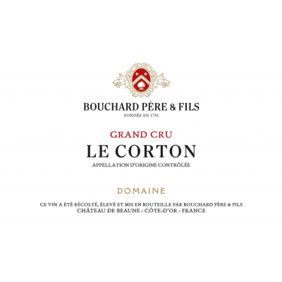 Bouchard Pere & Fils Le Corton Grand Cru 2021 (3x75cl)