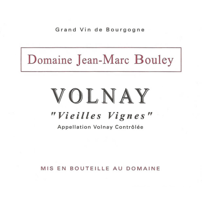 Jean-Marc Bouley Volnay VV 2022 (6x75cl)
