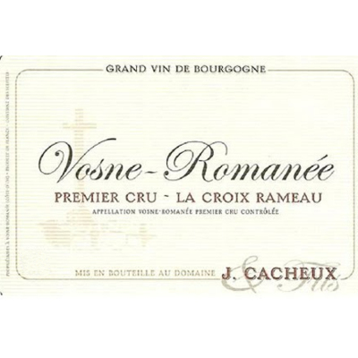 Jacques Cacheux Vosne-Romanee 1er Cru La Croix Rameau 2022 (12x75cl)