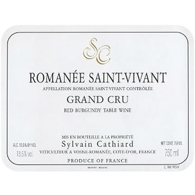 Sylvain Cathiard Romanee-Saint-Vivant Grand Cru 2022 (1x75cl)