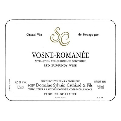 Sylvain Cathiard Vosne-Romanee 2016 (6x75cl)