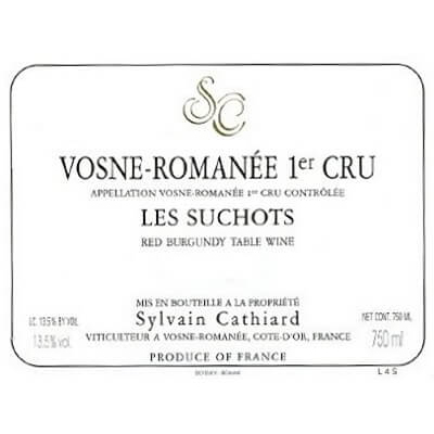 Sylvain Cathiard Vosne-Romanee 1er Cru Les Suchots 2022 (1x75cl)
