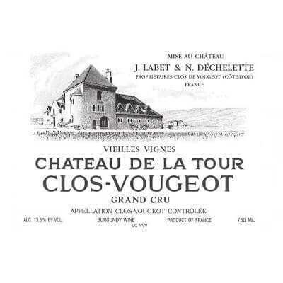 Chateau de la Tour Clos de Vougeot Grand Cru VV 2019 (3x150cl)