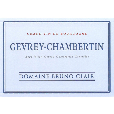 Bruno Clair Gevrey-Chambertin 2022 (6x75cl)