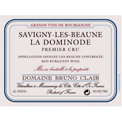 Bruno Clair Savigny-Les-Beaune 1er Cru La Dominode 2022 (6x75cl)