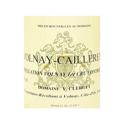 Clerget Volnay-Caillerets 1er Cru 2015 (6x75cl)
