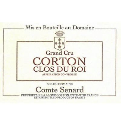 Comte Senard Corton Grand Cru Clos des Meix 2022 (6x75cl)