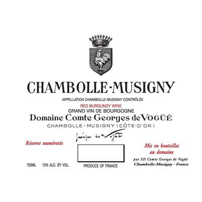 Comte Georges de Vogue Chambolle-Musigny 2022 (1x75cl)