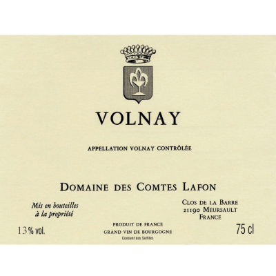 Comtes Lafon Volnay 2022 (12x75cl)