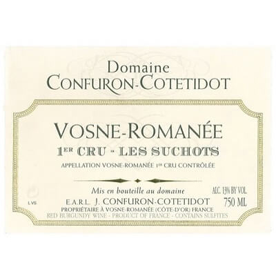 Confuron-Cotetidot Vosne-Romanee 1er Cru Les Suchots 2022 (3x75cl)