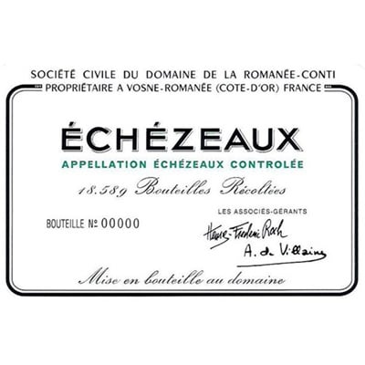 Domaine de la Romanee-Conti Echezeaux Grand Cru 2010 (6x75cl)