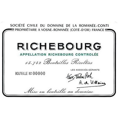 Domaine de la Romanee-Conti Richebourg Grand Cru 1991 (1x75cl)