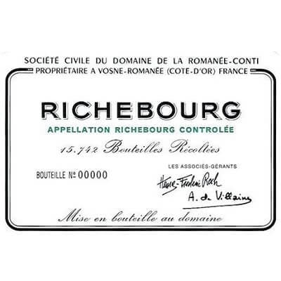 Domaine de la Romanee-Conti Richebourg Grand Cru 2020 (3x75cl)