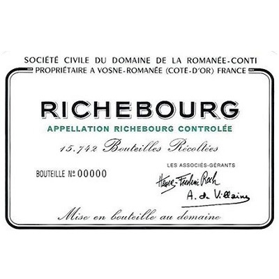 Domaine de la Romanee-Conti Richebourg Grand Cru 2016 (1x75cl)