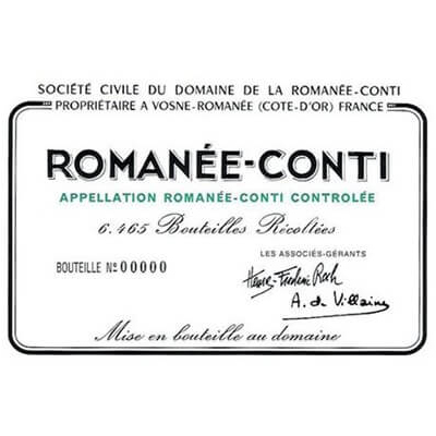 Domaine de la Romanee-Conti Romanee-Conti Grand Cru 2001 (1x300cl)