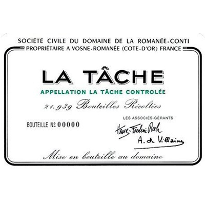 Domaine de la Romanee-Conti La Tache Grand Cru 2002 (6x75cl)
