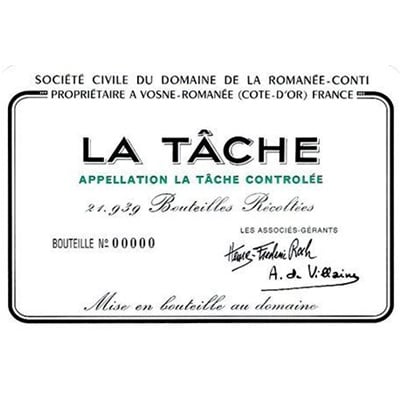 Domaine de la Romanee-Conti La Tache Grand Cru 2012 (1x75cl)