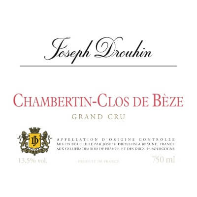 Joseph Drouhin Chambertin-Clos De Beze Grand Cru 2022 (3x75cl)