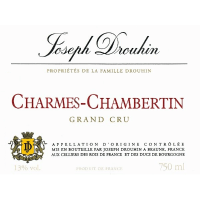 Joseph Drouhin Charmes-Chambertin Grand Cru 2022 (3x75cl)