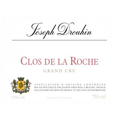 Joseph Drouhin Clos-de-la-Roche Grand Cru 2018 (6x75cl)