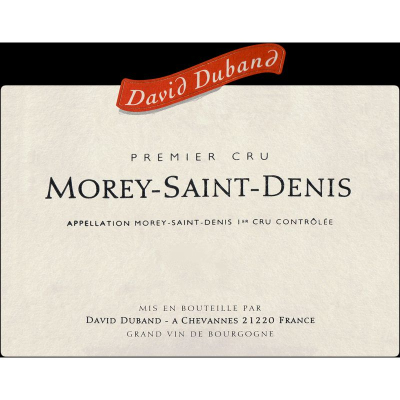 David Duband Morey-Saint-Denis 2022 (6x75cl)