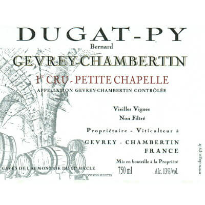 Dugat-Py Gevrey-Chambertin 1er Cru Petite Chapelle Vv 2022 (12x75cl)
