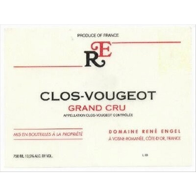 Rene Engel Clos-Vougeot Grand Cru 1991 (3x75cl)