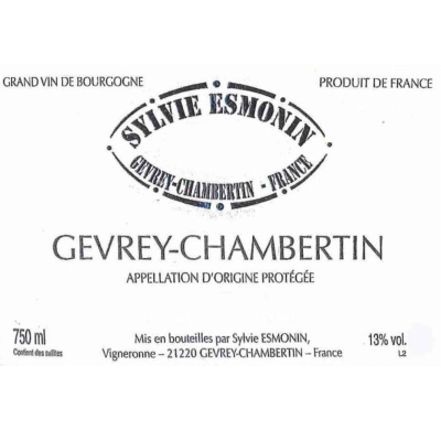 Sylvie Esmonin Gevrey-Chambertin 2022 (6x75cl)