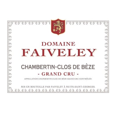 Faiveley Chambertin-Clos De Beze Grand Cru 2018 (6x75cl)