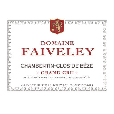 Faiveley Chambertin-Clos De Beze Grand Cru 2004 (6x75cl)