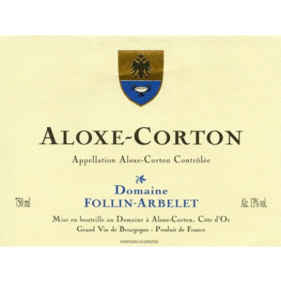 Follin-Arbelet Aloxe Corton Rouge 2022 (6x75cl)