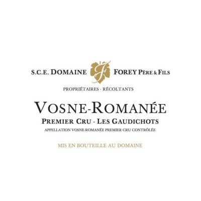 Forey Pere & Fils Vosne-Romanee 1er Cru Les Gaudichots 2022 (6x75cl)