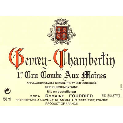Fourrier Gevrey-Chambertin 1er Cru Combe aux Moines 2022 (1x300cl)