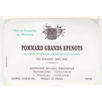 Michel Gaunoux Pommard 1er Cru Grands Epenots 2008 (6x75cl)