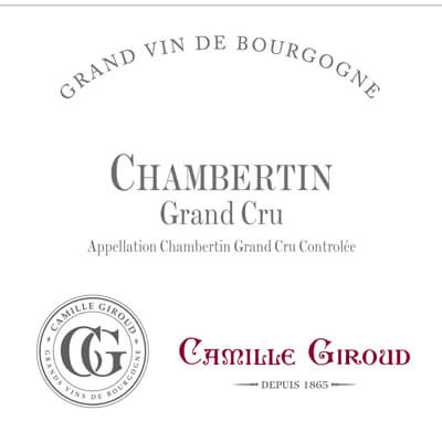Camille Giroud Chambertin Grand Cru 2016 (6x75cl)