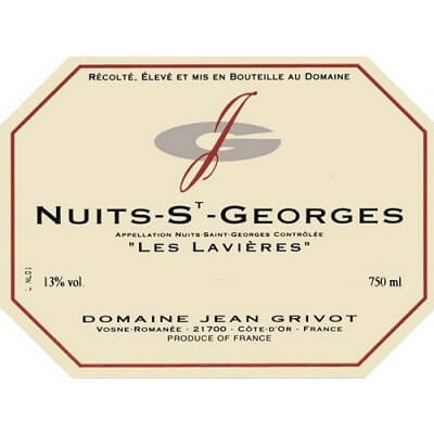Jean Grivot Nuits-Saint-Georges Aux Lavieres 2022 (1x75cl)